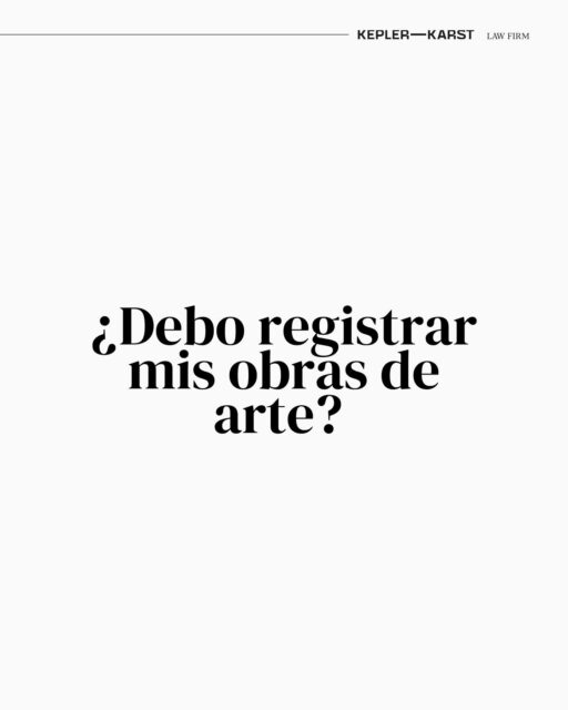 Cada vez que diseñas una ilustración o creas contenido original, nace una obra que merece protección jurídica.

⚠️ Sin registro, tu obra queda desprotegida.

El trámite es más sencillo de lo que crees y la inversión es mínima en comparación con el valor que proteges.

¿Tienes obras sin registrar?